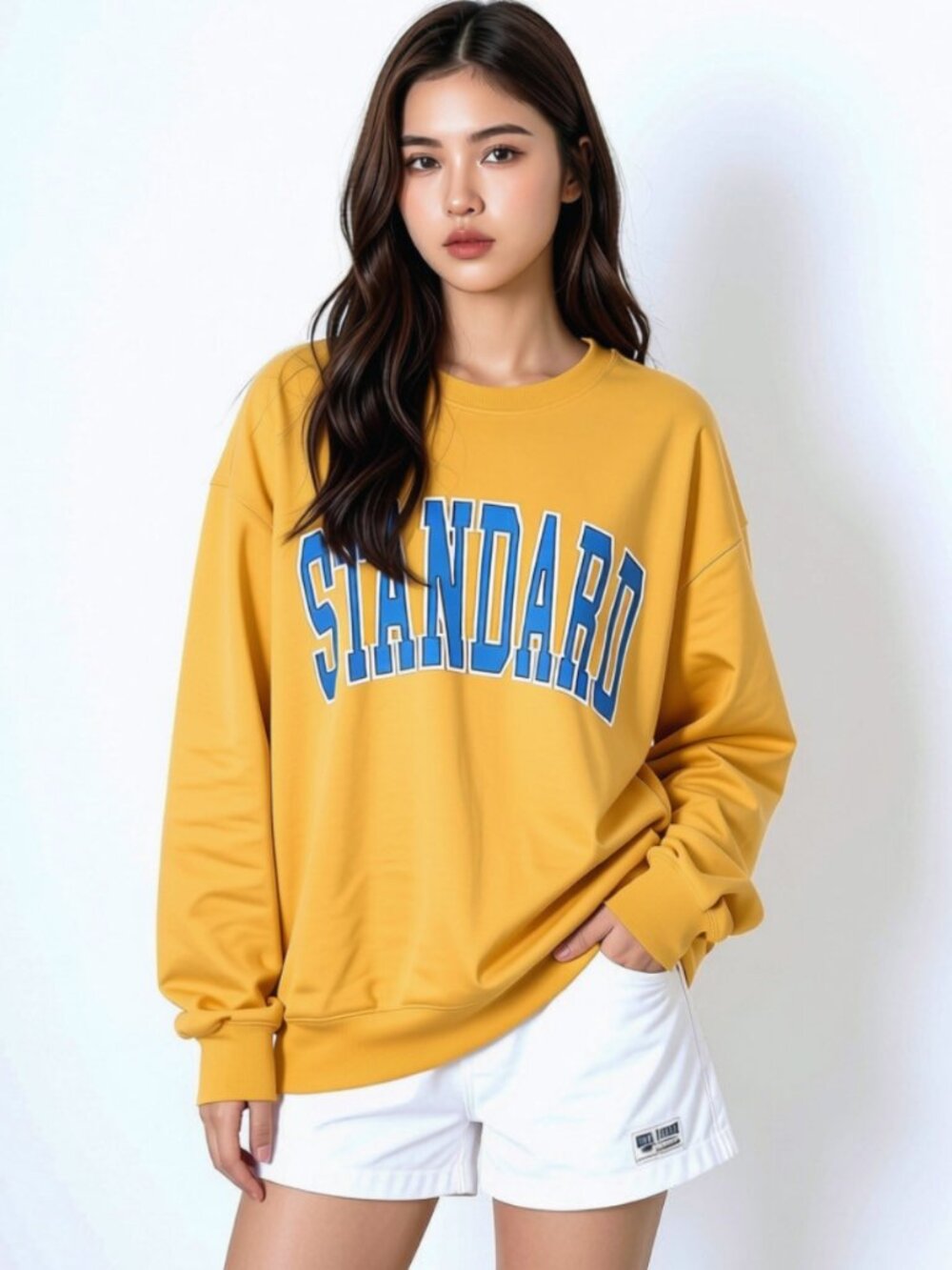 Oversized Graphic Sweatshirt | K-Fashion Streetwear Pullover